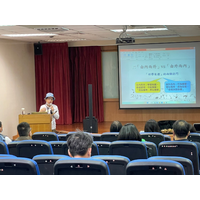 時間：111年12月14日(三) 下午14：30~16：30
地點：行政大樓 A726情境教室
主講人：莊義得 老師